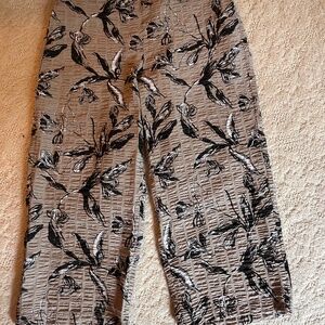 Habitat size X large Veranda wide leg ankle pant